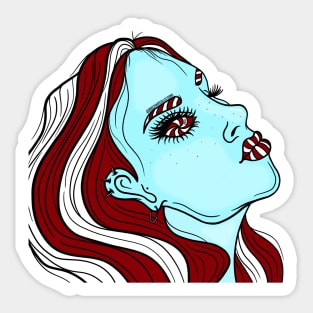 Peppermint Patti Sticker